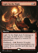 Light Up the Night (MID-356) - Innistrad: Midnight Hunt: (Extended Art) Foil