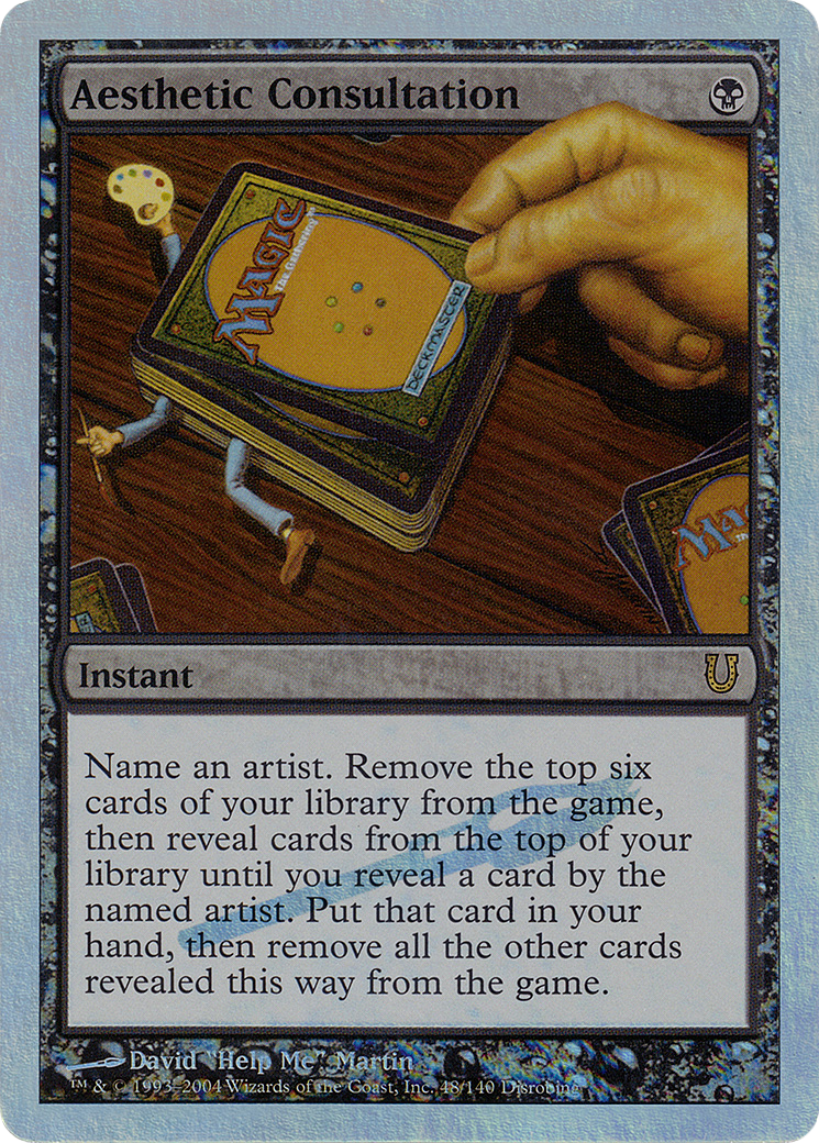 Aesthetic Consultation (UNH-048) - Unhinged Foil