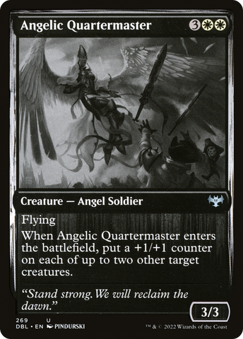 Angelic Quartermaster (DBL-269) - Innistrad: Double Feature Foil