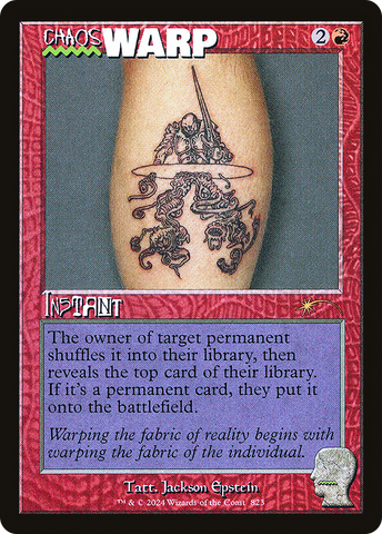 Chaos Warp (SLD-823) - Secret Lair Drop Foil