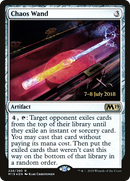 Chaos Wand (PRE-228S) - Core Set 2019 Promos Foil