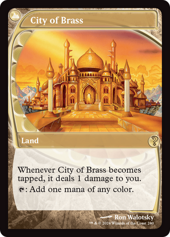 City of Brass (MB2-240) - Mystery Booster 2 Foil