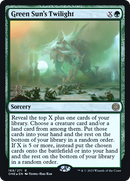 Green Sun's Twilight (PRE-169S) - Phyrexia: All Will Be One Promos Foil