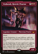 Urabrask, Heretic Praetor (SNC-346) - Streets of New Capenna: (Showcase) Foil
