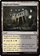 Neglected Manor (DSK-264) - Duskmourn: House of Horror Foil
