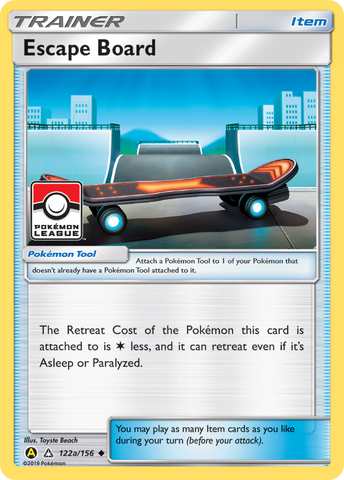 Escape Board (122a/156) (League Promo) [Sun & Moon: Ultra Prism]