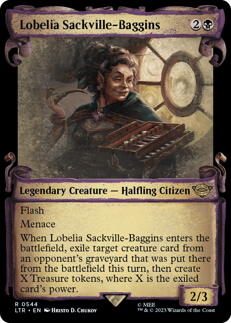Lobelia Sackville-Baggins (LTR-544) - The Lord of the Rings: Tales of Middle-earth: (Showcase)