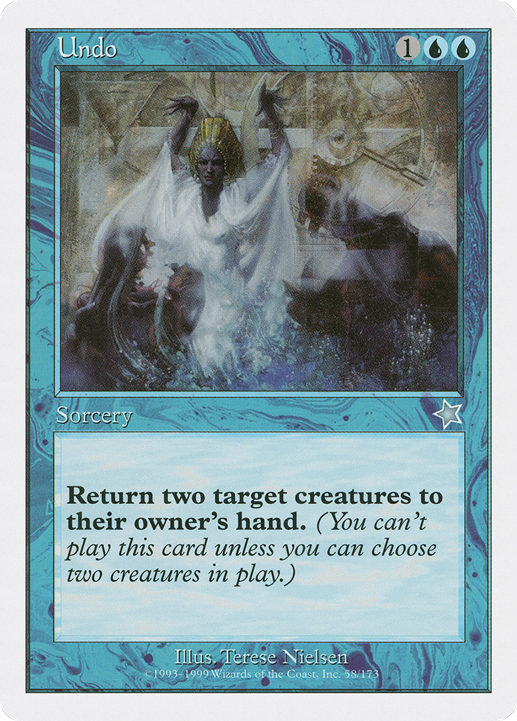 Undo (S99-058) - Starter 1999