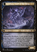 Runo Stromkirk // Krothuss, Lord of the Deep (VOW-316) - Innistrad: Crimson Vow: (Showcase, Double Faced Transform) Foil