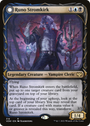 Runo Stromkirk // Krothuss, Lord of the Deep (VOW-316) - Innistrad: Crimson Vow: (Showcase, Double Faced Transform) Foil