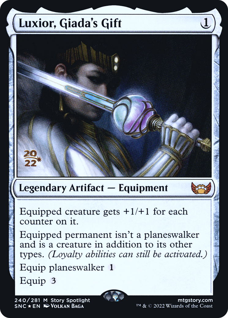 Luxior, Giada's Gift (PRE-240S) - Streets of New Capenna Promos Foil