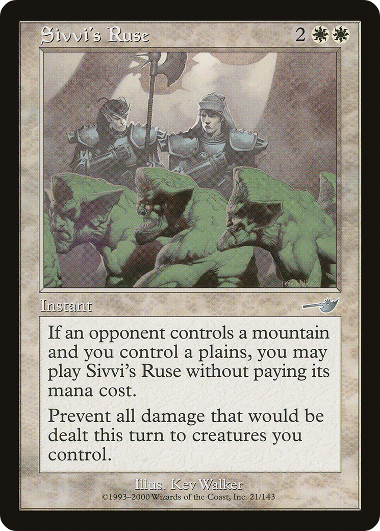 Sivvi's Ruse (NMS-021) - Nemesis