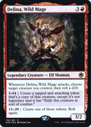 Delina, Wild Mage (PRE-138S) - Adventures in the Forgotten Realms Promos Foil