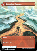 Riverglide Pathway // Lavaglide Pathway (SLU-020) - Secret Lair: Ultimate Edition: (Showcase) (Borderless) Foil