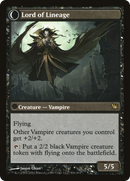 Bloodline Keeper // Lord of Lineage (ISD-090) - Innistrad: (Double Faced Transform) Foil