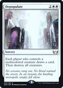 Depopulate (PRE-010) - Streets of New Capenna Promos Foil