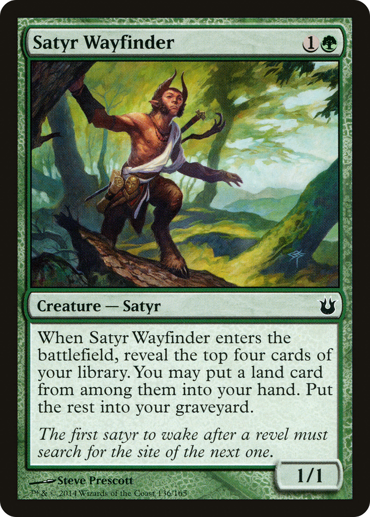 Satyr Wayfinder (BNG-136) - Born of the Gods