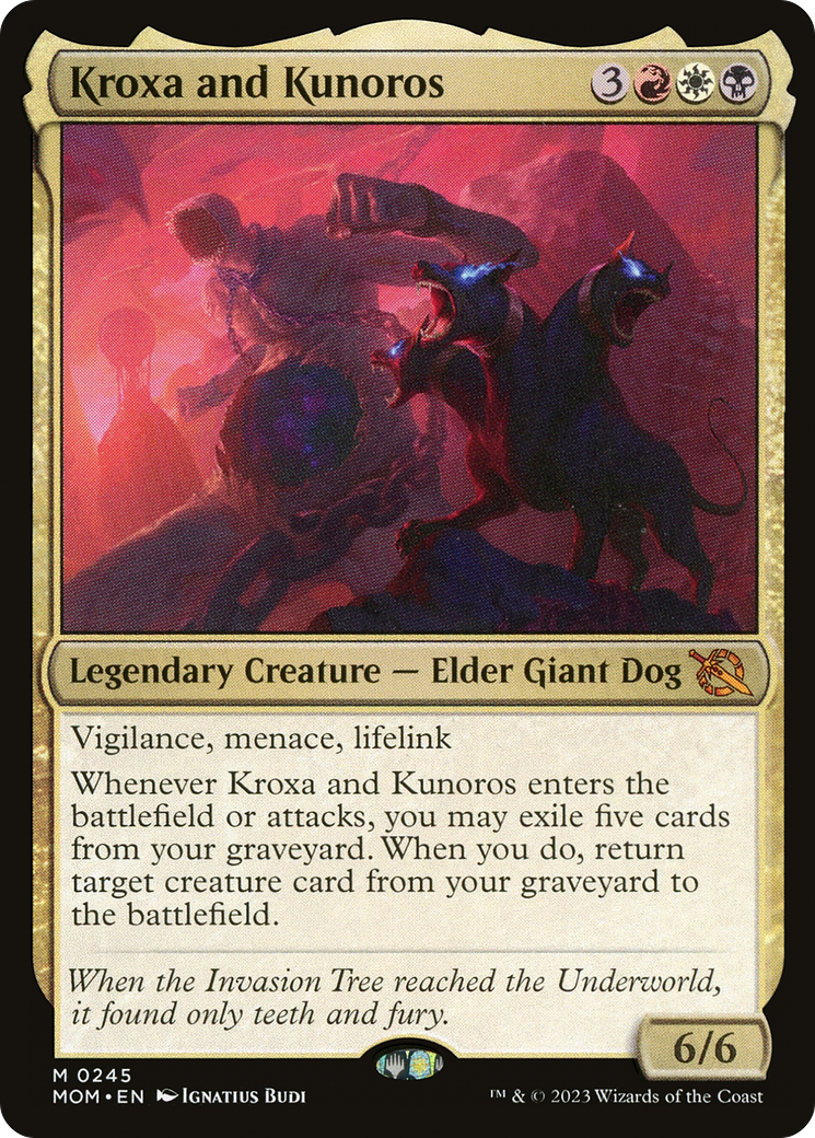Kroxa and Kunoros (MOM-245) - March of the Machine