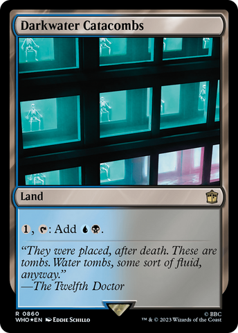 Darkwater Catacombs (WHO-860) - Doctor Who Foil
