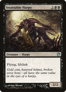 Insatiable Harpy (THS-092) - Theros Foil
