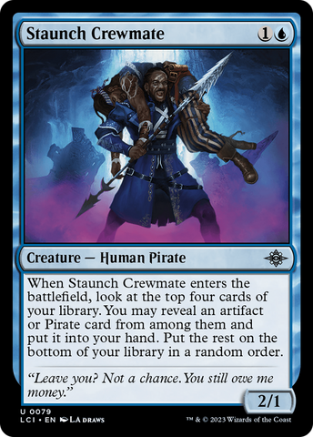 Staunch Crewmate (LCI-079) - The Lost Caverns of Ixalan