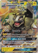 Alolan Golem GX (34/111) [Sun & Moon: Crimson Invasion]