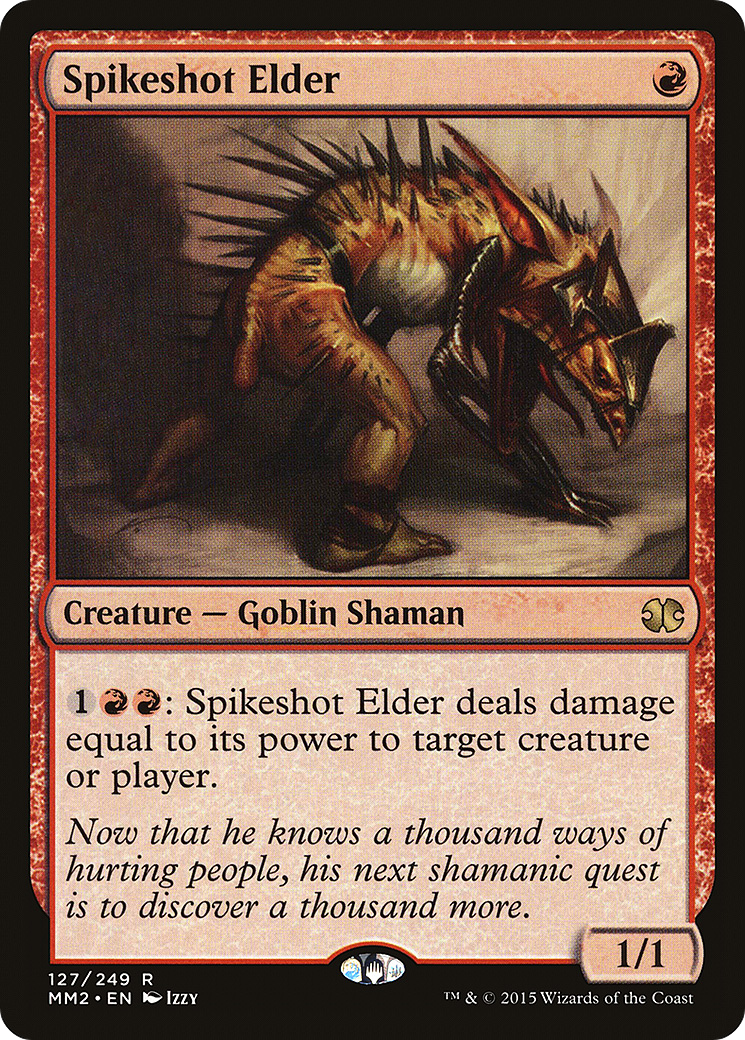 Spikeshot Elder (MM2-127) - Modern Masters 2015