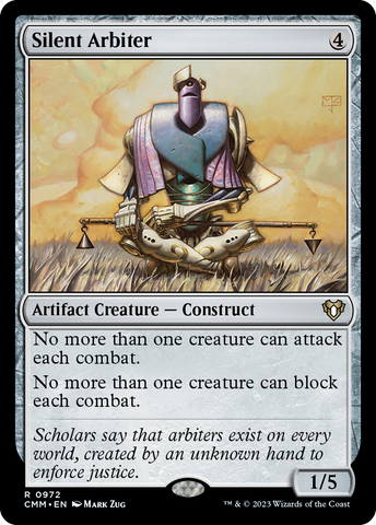 Silent Arbiter (CMM-972) - Commander Masters