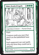 Teferi, Druid of Argoth (MB2PC-) - Mystery Booster 2