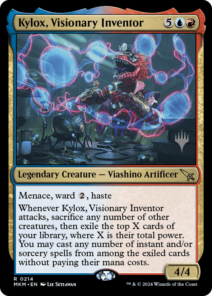Kylox, Visionary Inventor (PPMKM-214) - Murders at Karlov Manor Promos