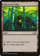 Wirewood Lodge (DD3-027) - Duel Decks Anthology: Elves vs. Goblins Foil