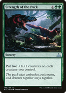 Strength of the Pack (RIX-145) - Rivals of Ixalan Foil