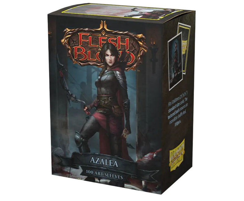 Dragon Shield - Box 100 - Brushed Art - Flesh and Blood Azalea