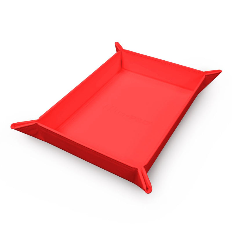 Ultra Pro: Vivid Magnetic Foldable Dice Tray: Red