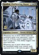 Kambal, Profiteering Mayor (PRE-211) - Outlaws of Thunder Junction Promos Foil