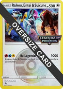 Raikou, Entei & Suicune (Jumbo Card) [Miscellaneous Cards]