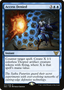 Access Denied (NEC-011) - Neon Dynasty Commander