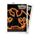 Pokemon TCG Sleeves - Neon Kanto 105ct APEX Deck Protector Sleeves Charizard