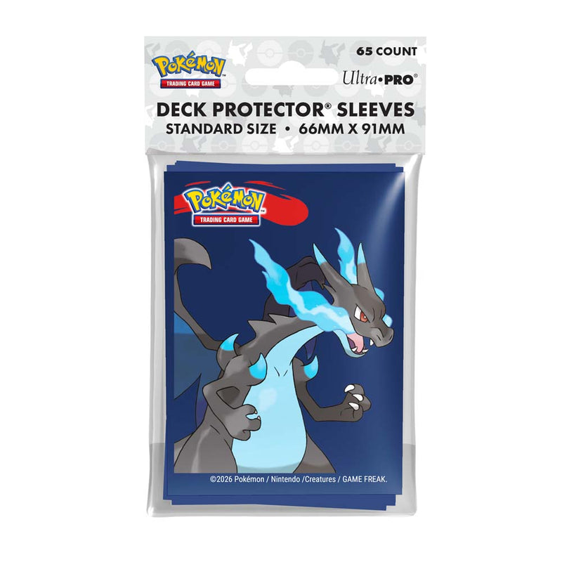 Pokemon TCG Sleeves - Mega Charizard X 65ct