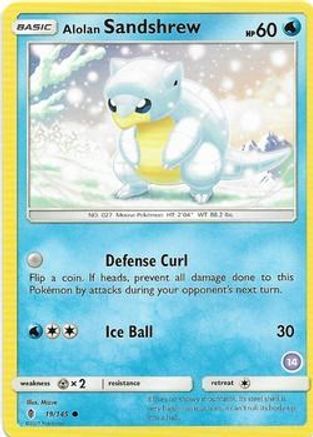Alolan Sandshrew (19/145) (Deck Exclusive