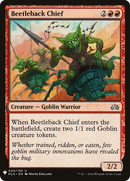 Beetleback Chief (LIST-PCA-40) - The List