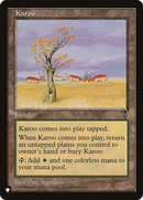 Karoo (LIST-VIS-165) - The List