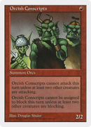 Orcish Conscripts (5ED-255) - Fifth Edition