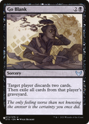 Go Blank (LIST-STX-72) - The List
