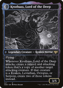 Runo Stromkirk // Krothuss, Lord of the Deep (VOW-327) - Innistrad: Crimson Vow: (Showcase, Double Faced Transform)
