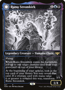 Runo Stromkirk // Krothuss, Lord of the Deep (VOW-327) - Innistrad: Crimson Vow: (Showcase, Double Faced Transform) Foil