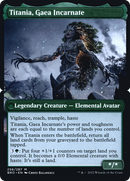 Titania, Gaea Incarnate (PBRO-256BS) - The Brothers' War Promos Foil