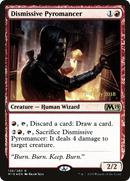 Dismissive Pyromancer (PRE-136S) - Core Set 2019 Promos Foil