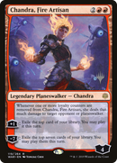 Chandra, Fire Artisan (PPELD-119) - War of the Spark Promos Foil