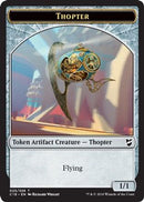 Thopter (025) // Servo Double-Sided Token (C18-25 // 24) - Commander 2018